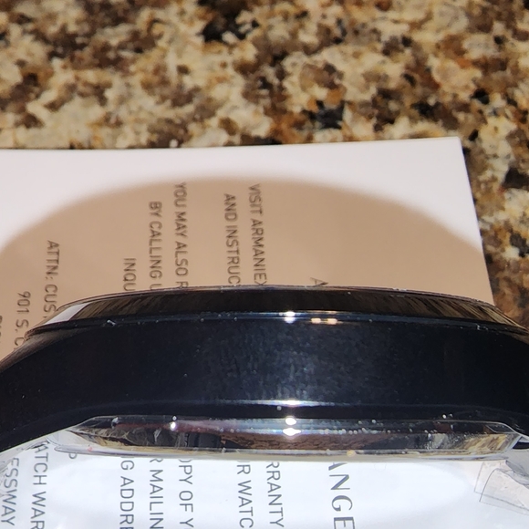 COPY - ARMANI EXCHANGE THREE-HAND BLACK STAINLESS STEEL WATCH - Picture 5 of 11